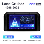 Teyes CC2 Plus 9"для Toyota Land Cruiser 1998-2002