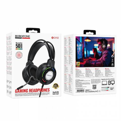Игровые наушники Borofone BO112 (black)