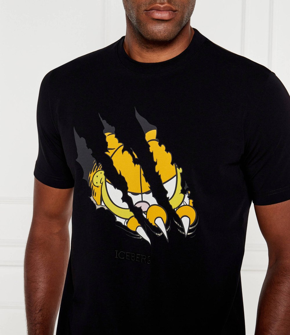 Футболка ICEBERG X GARFIELD Iceberg - черный(245 I1P F02A 6318)