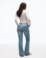Женские расклешенные джинсы bootcut - BERSHKA