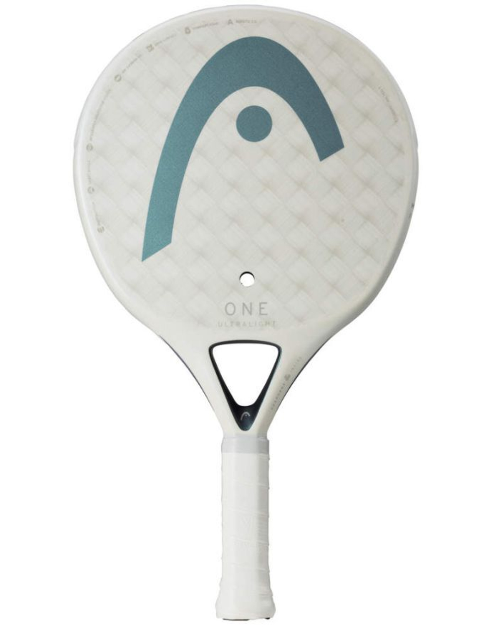Ракетка для падел тенниса Head One Ultralight White