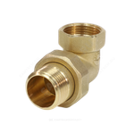 Соединитель латунь американка Ду 25 (1") угловой ВР/НР VALFEX VF.098.L.100