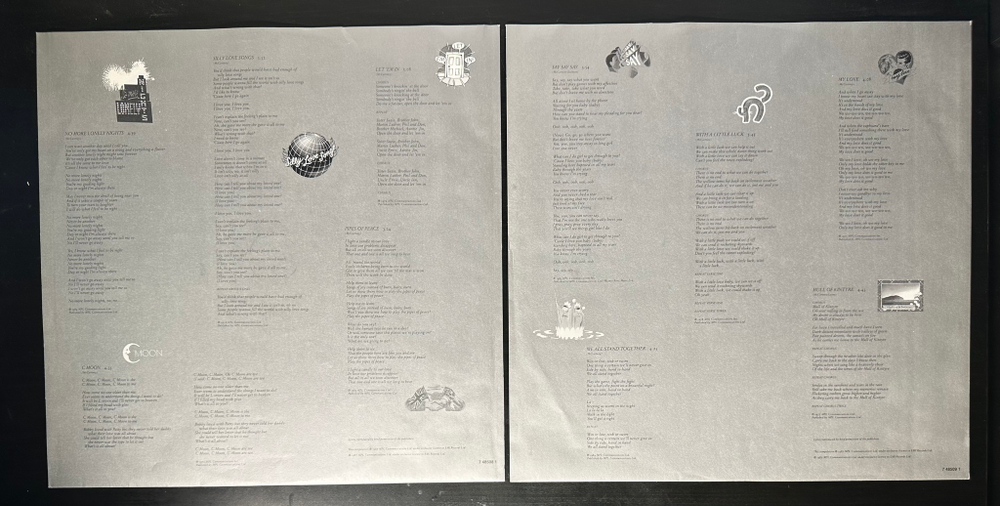 Paul McCartney ‎– All The Best 2LP (Европа 1987г.)