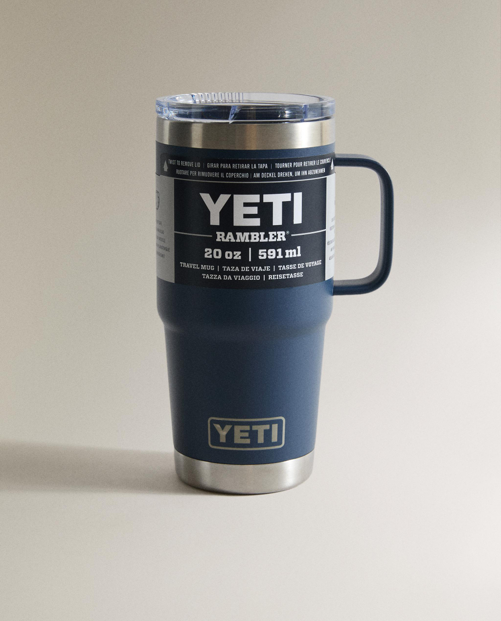 YETI Термокружка стальная 591 мл с крышкой Zara Home, фото 6