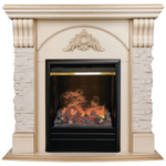 Каминокомплект Real Flame Athena WT с очагом 3D Olympic