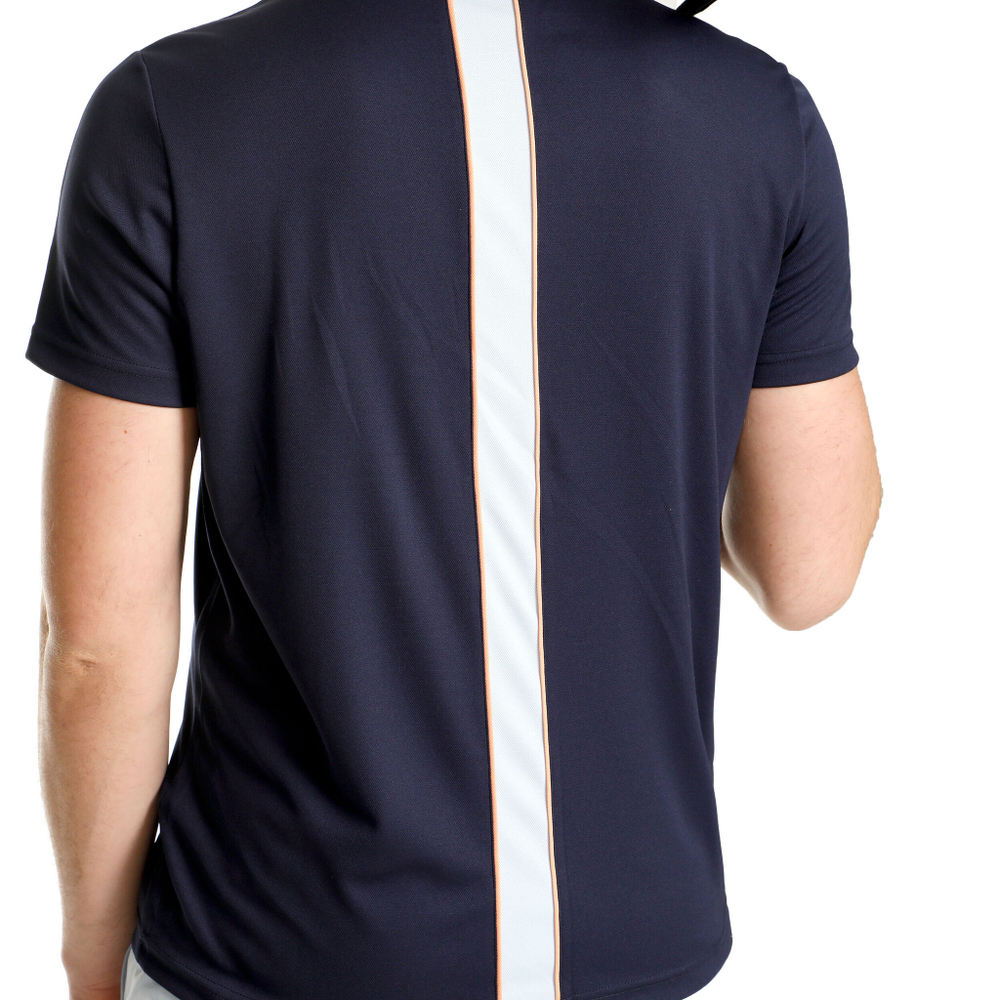 Мужское теннисное поло Fila Filou Men - Dark Blue, Light Blue