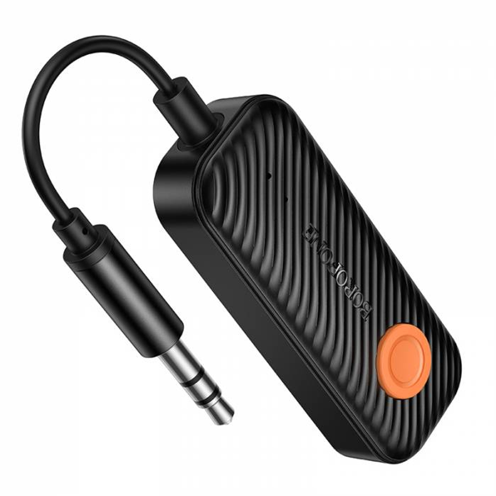 Автомобильный Bluetooth AUX Borofone BC62 ресивер/трансмиттер (black)