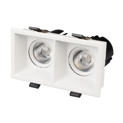 Светильник MS-FLOW-BUILT-S157x85-2x12W Day4000 (WH, 55 deg, 230V) (Arlight, IP20 Металл, 5 лет) 055934
