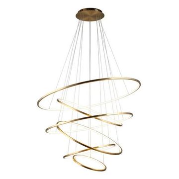 Люстра подвесная светодиодная LED 243W 3000K APL.020.03.243 бронза Monisia Aployt