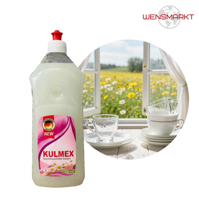 Средство для мытья посуды KULMEX (ромашка), 1 л, Германия