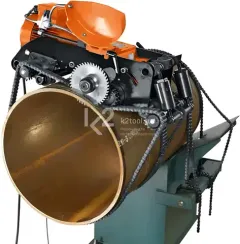 Труборез Fein RSG EX 1500 A с комплектом оборудования для отрезных работ и фрезерования кромки под сварку