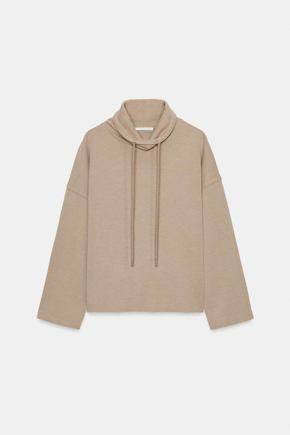 Свитшот из интерлока с эффектом «потертости» - ZARA