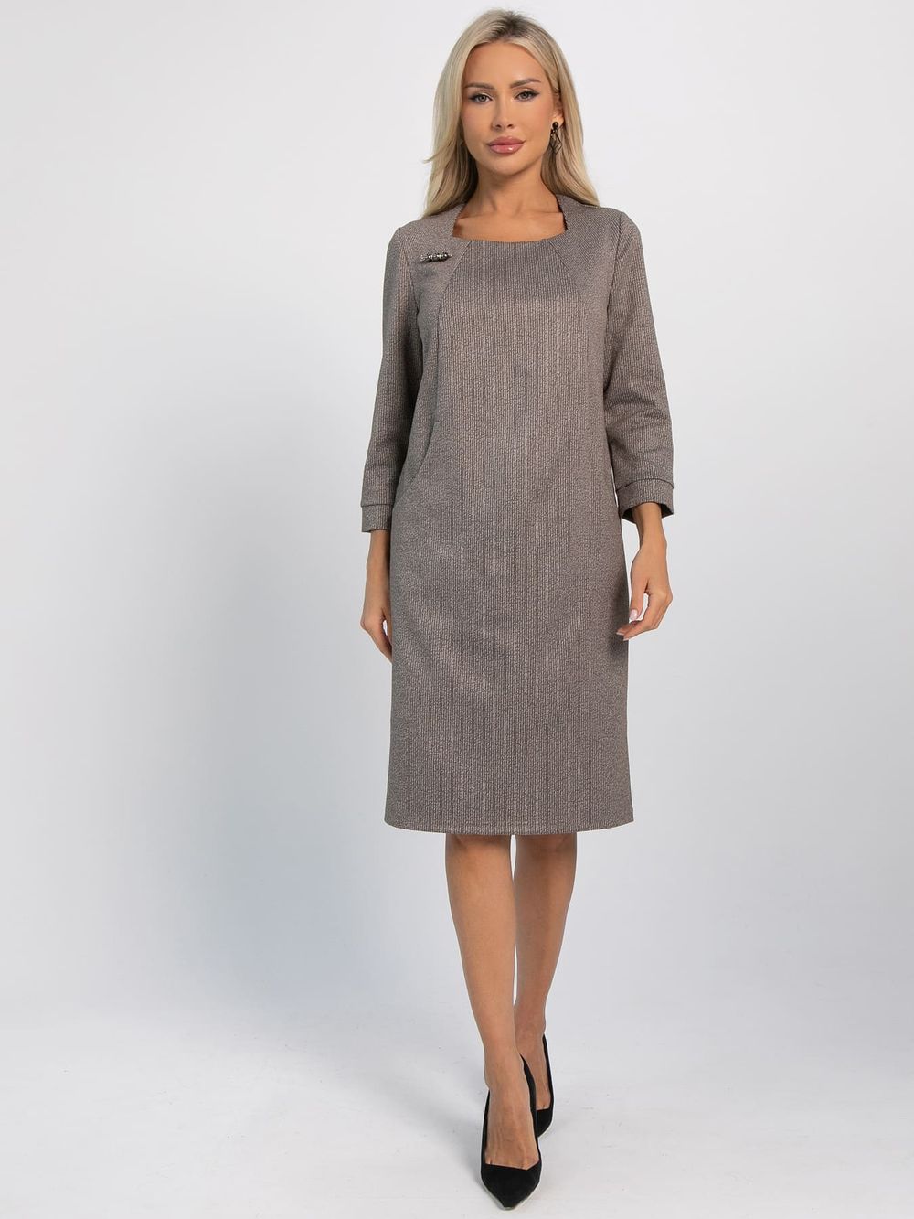 Платье Абрис (какао) П16070-19М LT Collection