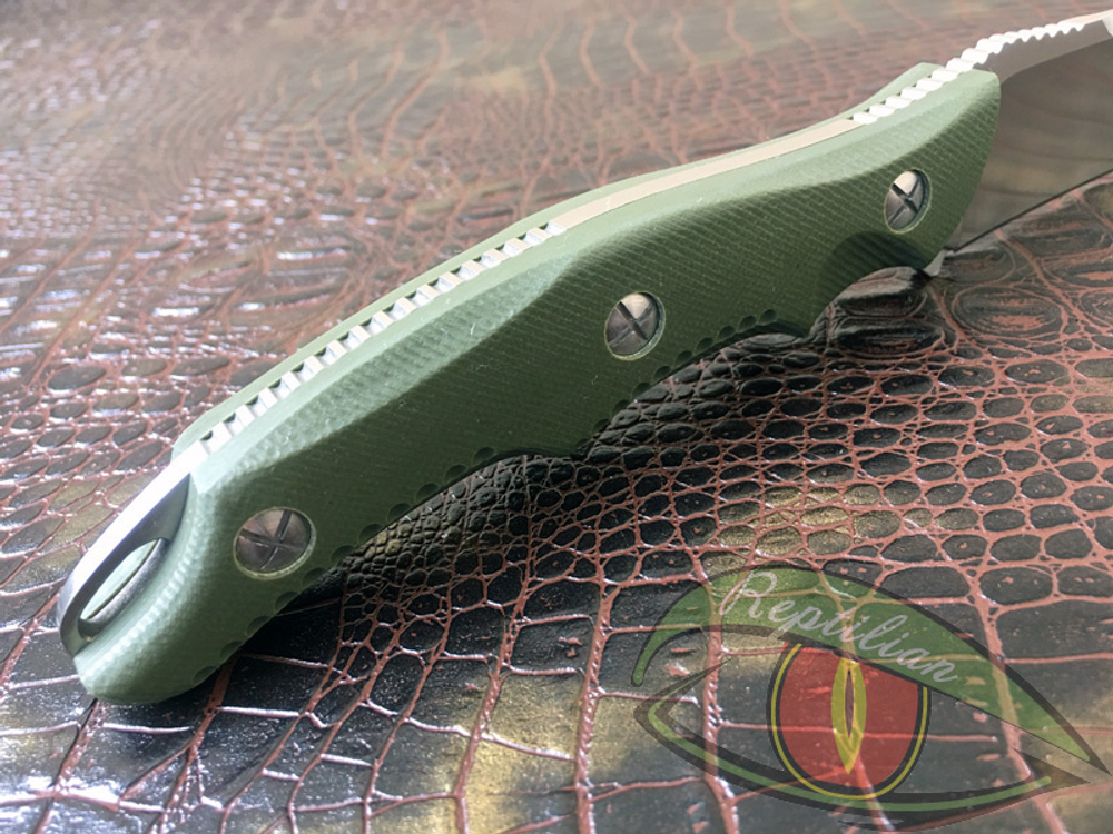Нож STEELCLAW Каскад green