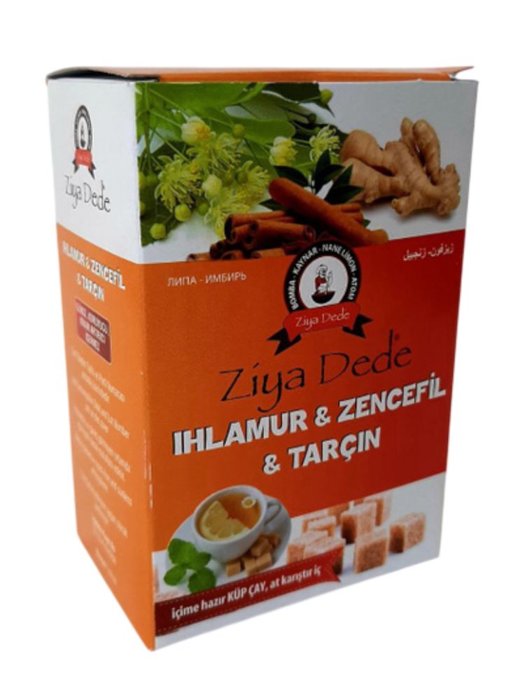 Чай Ziya Dede с липой, имбирем, корицей 150 г