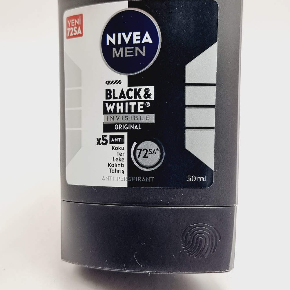 NIVEA MEN Black&White 72 Н  Invisible Original Мужской дезодорант стик 50 мл (Германия)