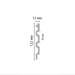 Панель декоративная Decomaster D316 ДМ 122х12х2900мм