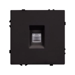 Механизм компьютерной розетки SCT-NOBE-MPC1-SFPL-BK (RJ-45, CAT6) (Arlight, -)