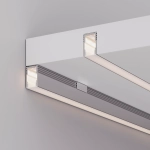Профиль с экраном SL-MINI-8-H12-2000 ANOD+OPAL (Arlight, Алюминий)