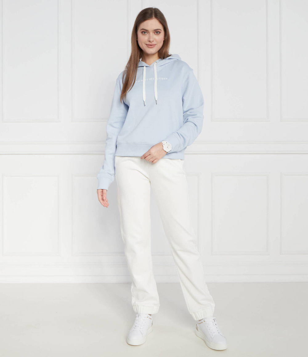 Худи REG FROSTED CORP LOGO Tommy Hilfiger - голубой(WW0WW38856)