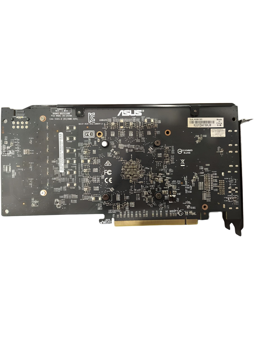 Видеокарта ASUS AMD Radeon RX 580 Dual OC Edition 4Gb