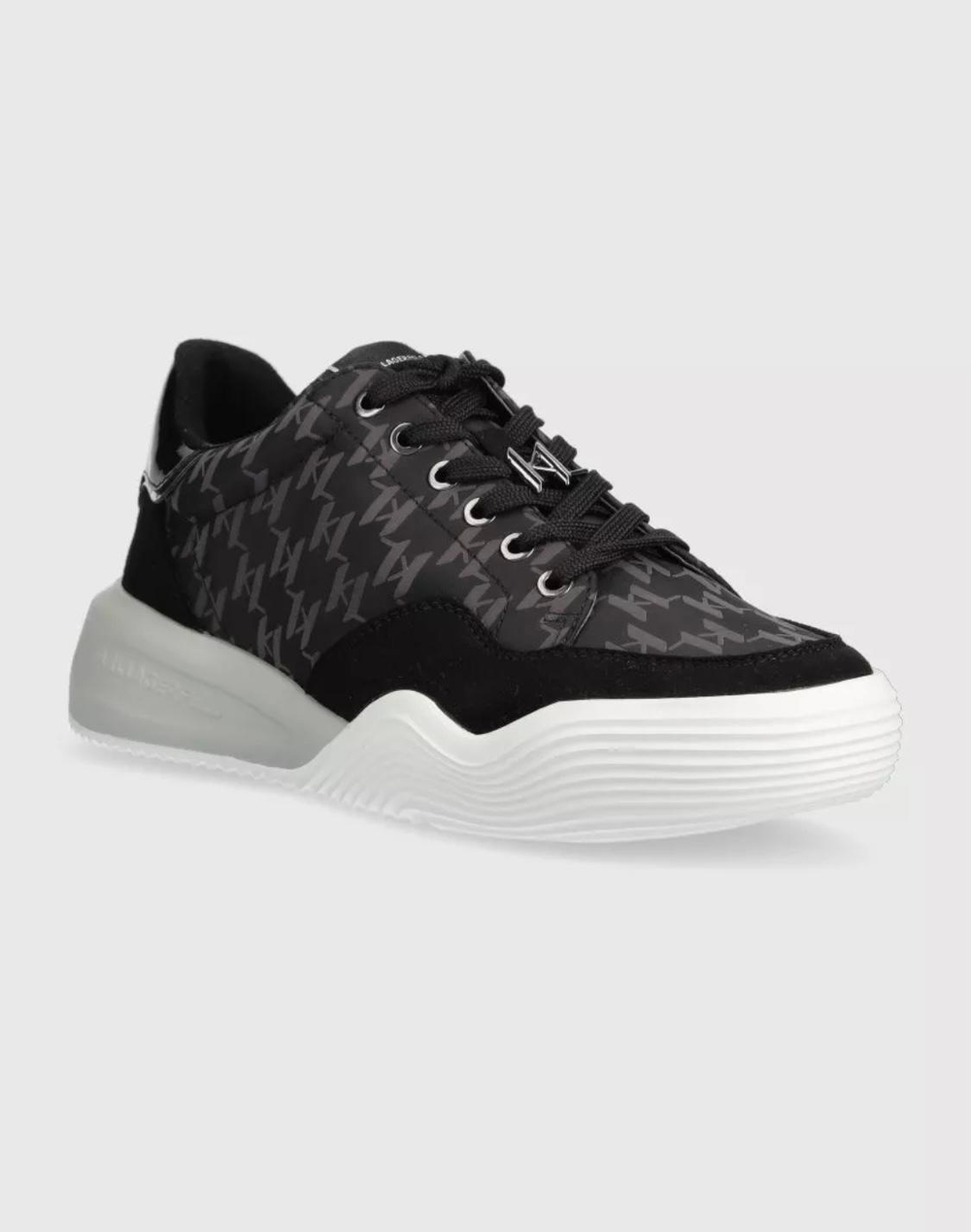 Кроссовки LAGERFELD 855012 черные галограмма