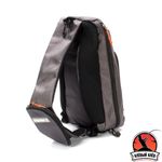 Сумка-рюкзак рыболовная "СЛЕДОПЫТ" Sling Shoulder Bag, 44х24х17 см, цв. Серый