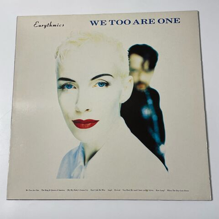 Винтажная виниловая пластинка LP Eurythmics We Too Are One (Германия 1989)