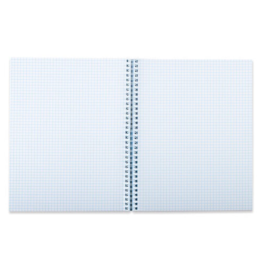 Тетрадь А4, 80 л., BRAUBERG, гребень, клетка, обложка твердая, "Color", 404055, 4шт