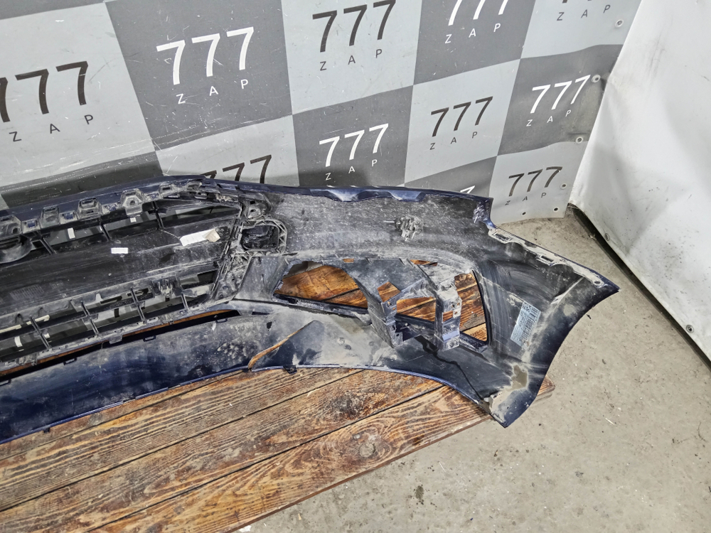 Бампер передний + решетка радиатора Audi A4 (B9) 19-25 Б/У Оригинал 8W0807065ASGRU