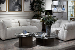 Стол журнальный Garda Decor черный d70*40 см