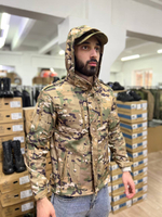 Куртка тактическая softshell мультикам