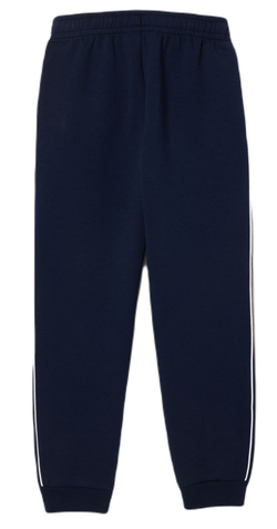 Детские теннисные брюки Lacoste Contrast Accent Track - navy blue