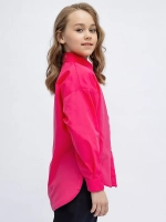 Школьная рубашка классическая oversize
