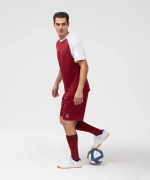 Шорты игровые CAMP Classic Shorts, гранатовый/белый