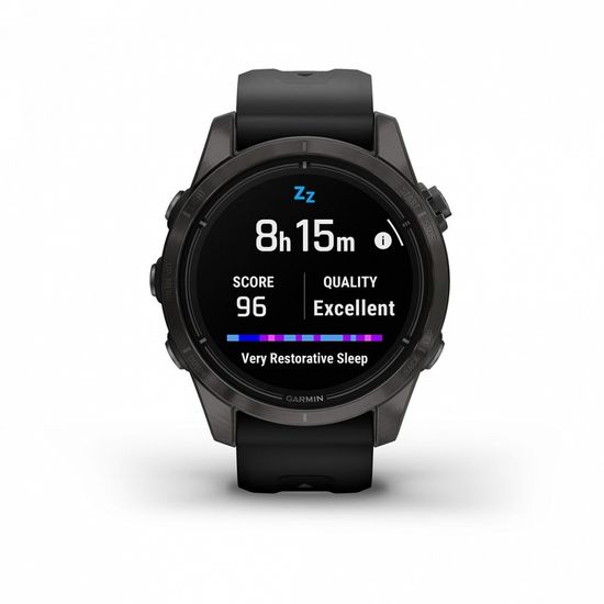 Смарт-часы Garmin EPIX Pro (Gen 2) Sapphire Edition 42 mm, Carbon Gray 010-02802-15