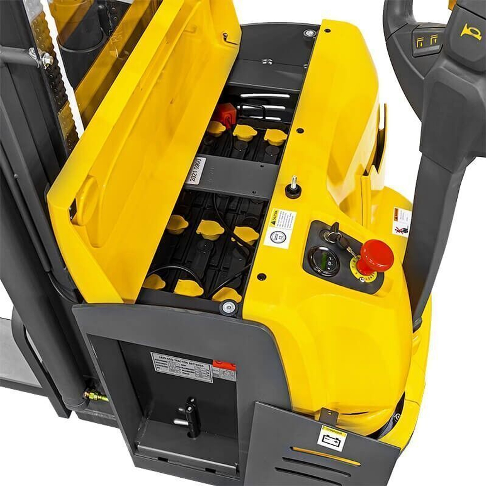 Штабелер электрический самоходный CDDR15-III (1500 кг; 4,5 м; 24 В / 240Ач) SMARTLIFT (SMART) 64-5057