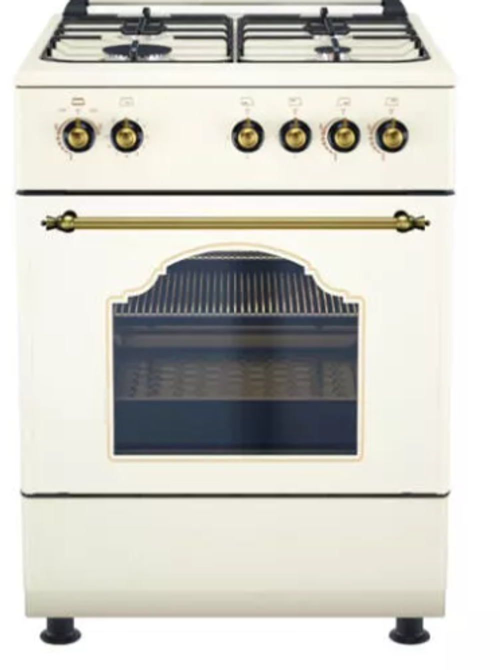Плита газовая DE LUXE 606040.24г-006 (кр) ЧР беж.