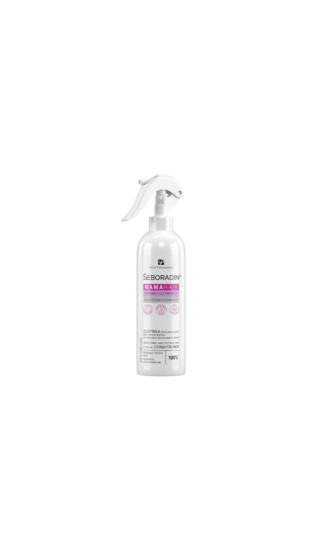 Несмываемый кондиционер-уход для беременных и кормящих мам MAMA HAIR smoothing leave-in conditioner