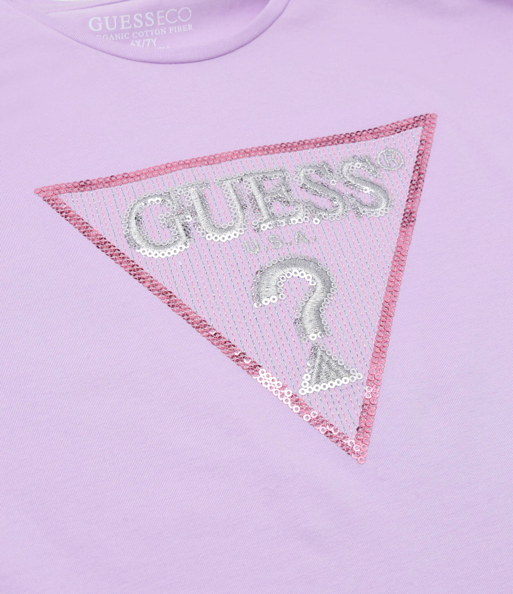 Футболка Guess - фиолетовый(K4GI11 K6YW4)