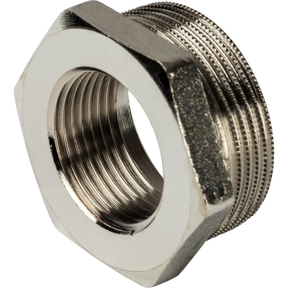 Футорка Stout 1 1/2"Х1" нар-вн никель