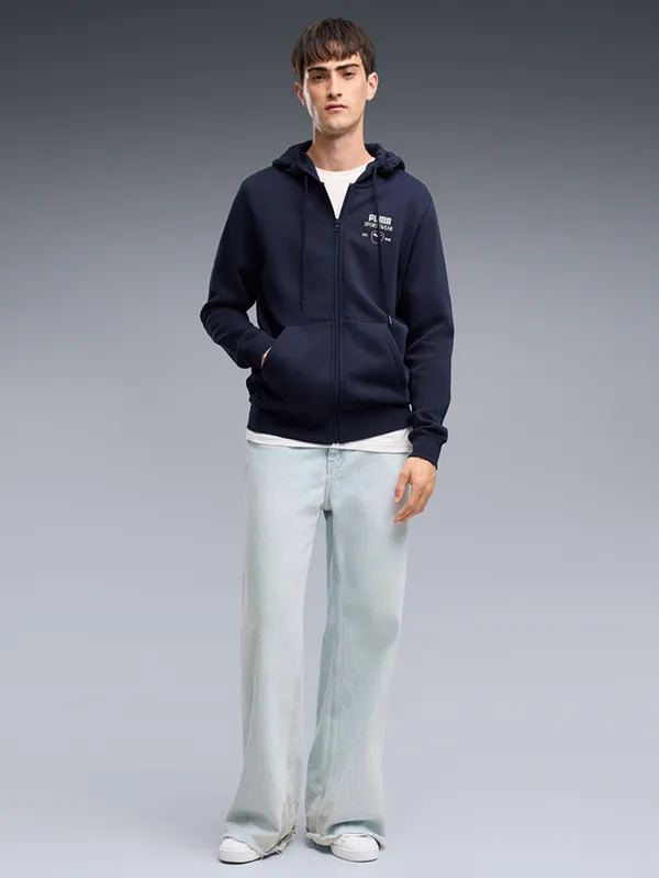 Толстовка мужская PUMA PUMA CLASS Graphic Full-Zip Hoodie FL