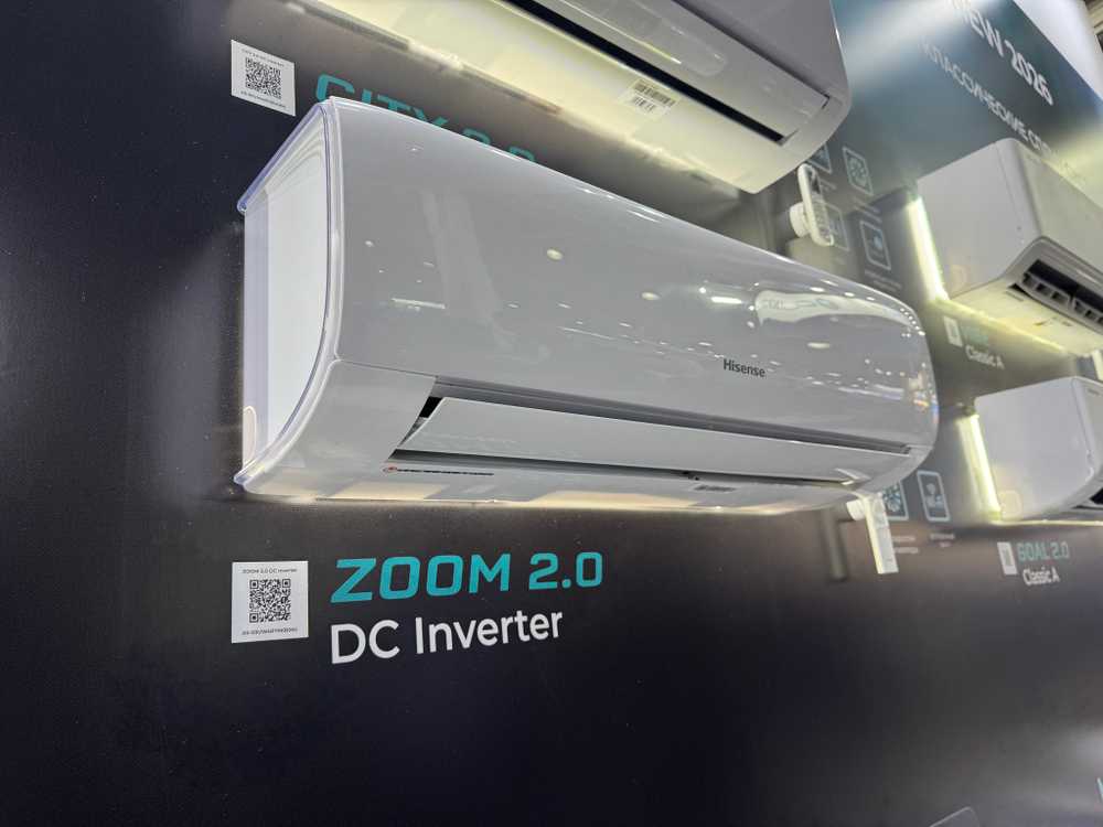Инверторная сплит-система серии ZOOM 2.0 DC Inverter AS-24UW4RBTKB01 (комплект)