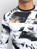 Рашгард Venum UFC Zenith Fight Week Black/White/Orange L/S