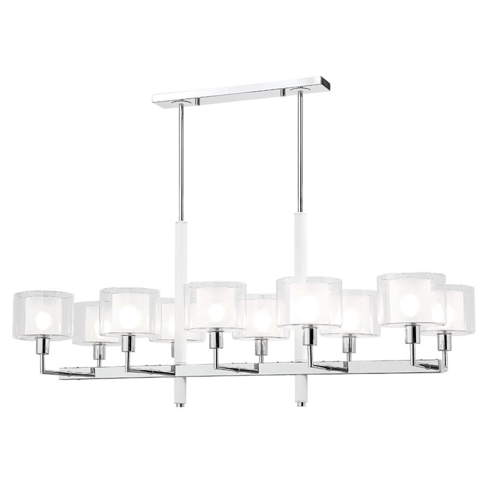 Люстры Crystal Lux MAESTRO SP-PL10 L1100 CHROME