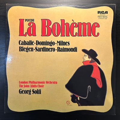 Пуччини - Богема 2LP (Англия 1974г.)