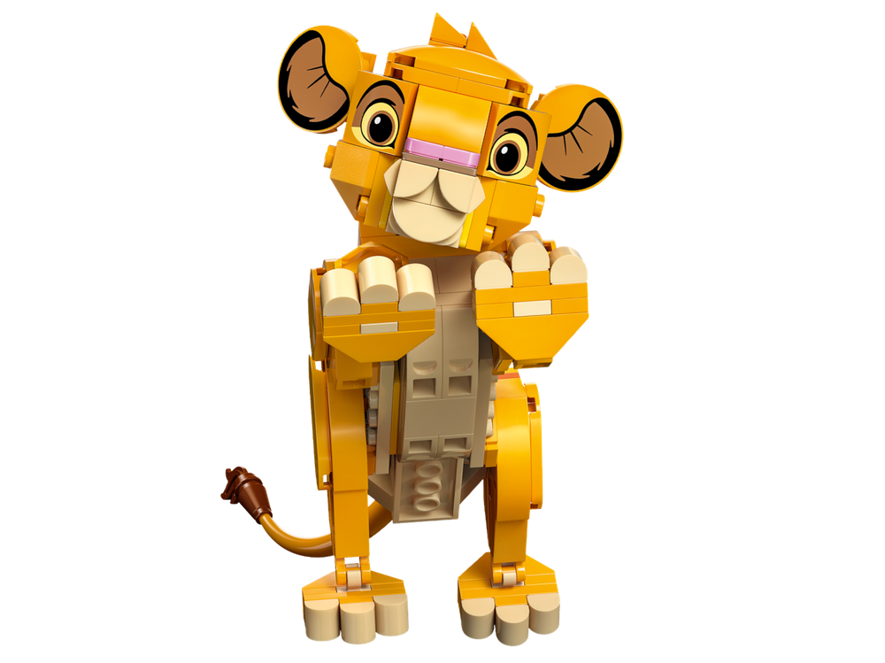 Конструктор Лего Дисней Король Лев Симба 43243 | LEGO Disney Simba the Lion King Cub | сборная фигурка 222 детали 6+