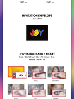 Альбом woo!ah! - JOY 1st Mimi Album 2 Version SET