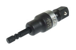 Адаптер 1/4"х1/2" (6.35мм) карданный под шуруповерт JTC