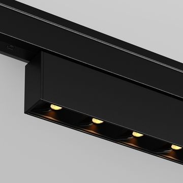Трековый магнитный светильник LED 10W 2700К 24V TR193-1-10W2.7K-M-B чёрный Points Levity Maytoni
